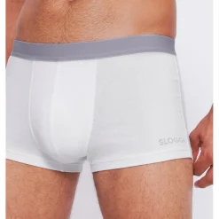 Lot de 6 boxer homme blanc en coton