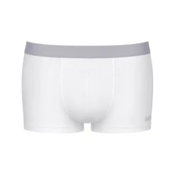 Lot de 6 boxer homme blanc en coton