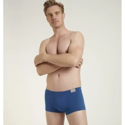Lot de 2 boxer homme bleu marine + bleu foncé en coton