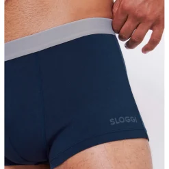 Lot de 6 boxer homme marine en coton