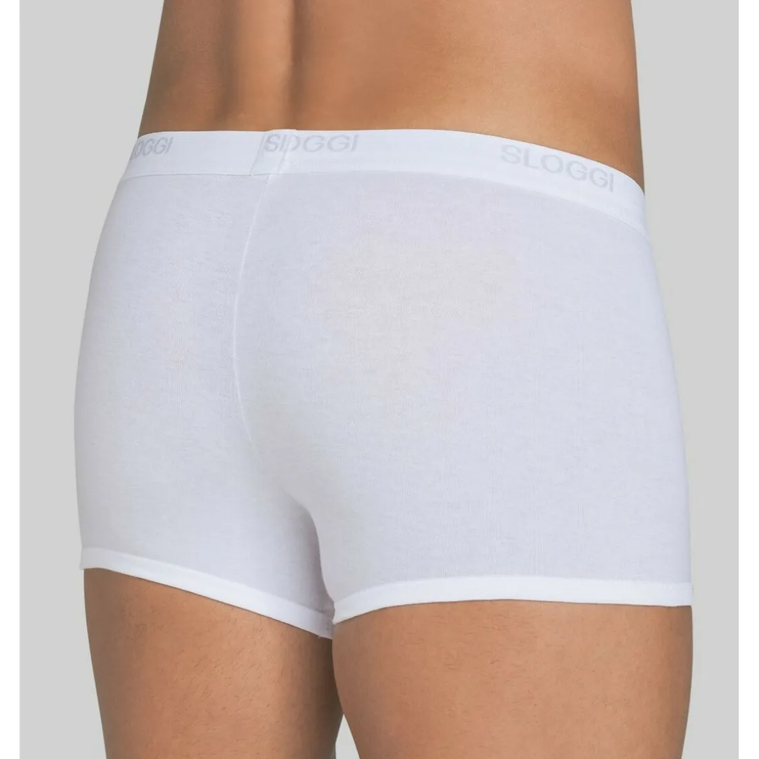 Lot de 3 boxers - Blanc en coton