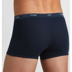 Lot de 3 boxers - Bleu en coton