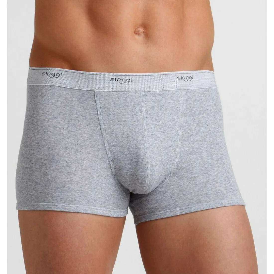 Lot de 3 boxers - Gris en coton