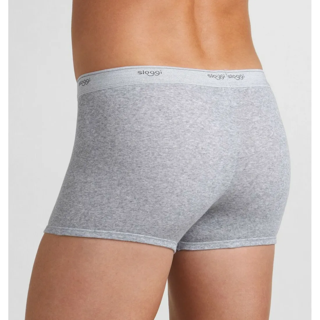 Lot de 3 boxers - Gris en coton
