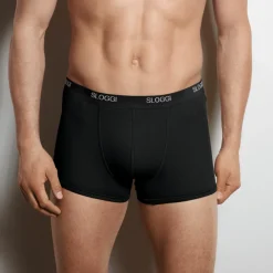 Lot de 3 boxers - Noir en coton