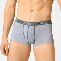Lot de 2 Boxers blanc et noir courts Homme Multicolore