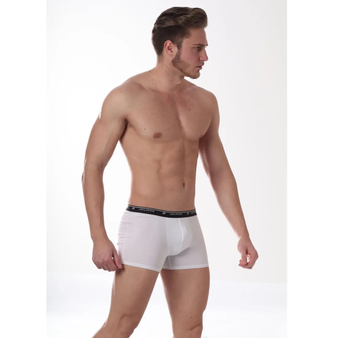 Lot de 3 boxers blancs en coton
