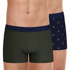 Lot de 2 boxers bleu Fait en France pour homme