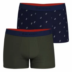 Lot de 2 boxers bleu Fait en France pour homme