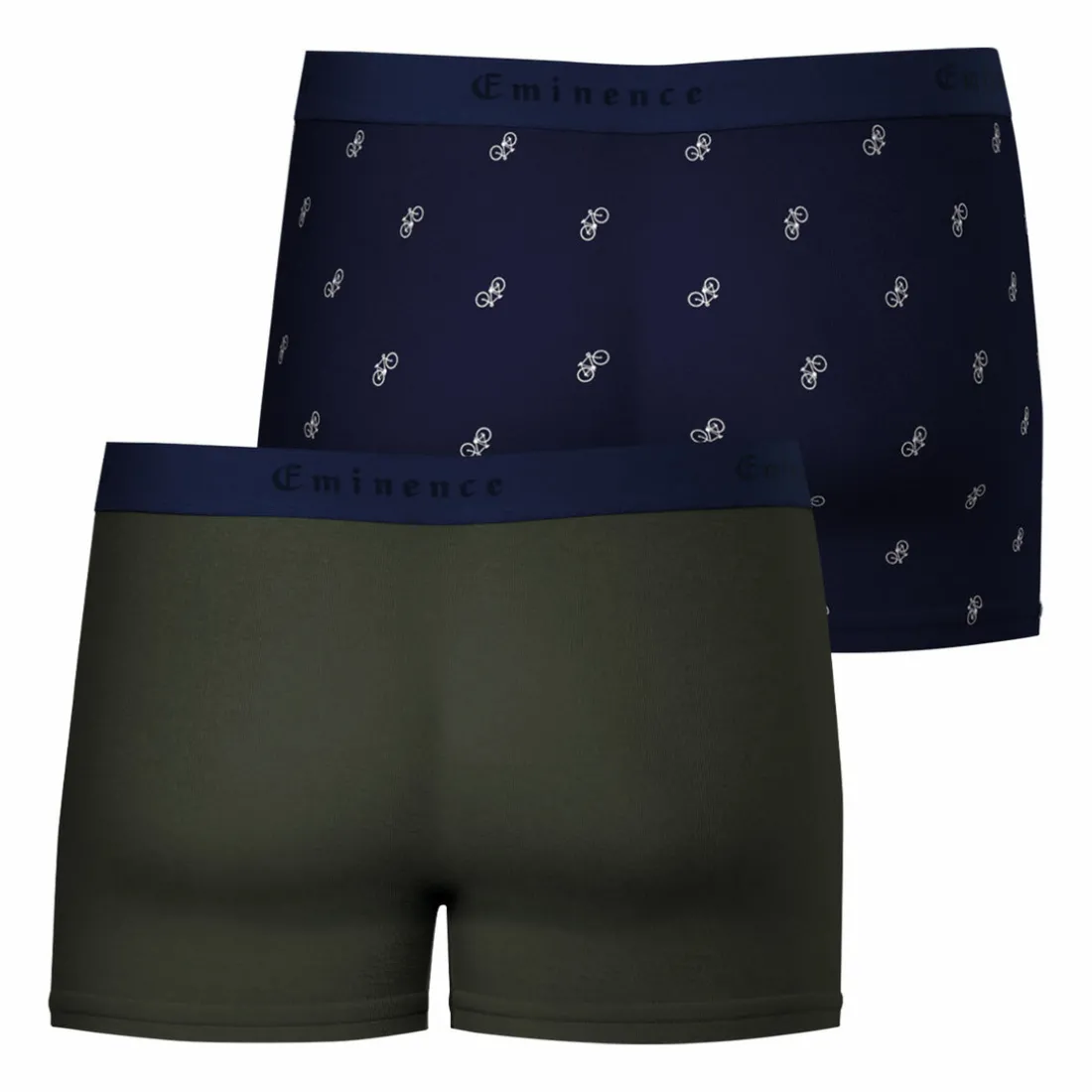 Lot de 2 boxers bleu Fait en France pour homme