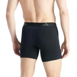 Lot de 2 boxers brief ergonomiques homme Active Flex Cotton Adidasport gris en coton