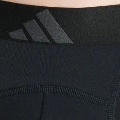 Lot de 2 boxers brief ergonomiques homme Active Flex Cotton Adidasport gris en coton
