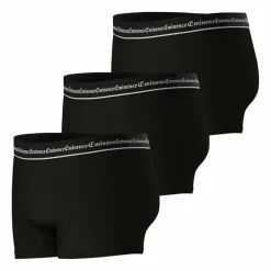 Lot de 3 boxers Business noir en coton pour homme