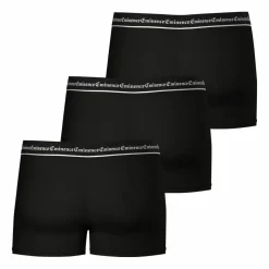 Lot de 3 boxers Business noir en coton pour homme