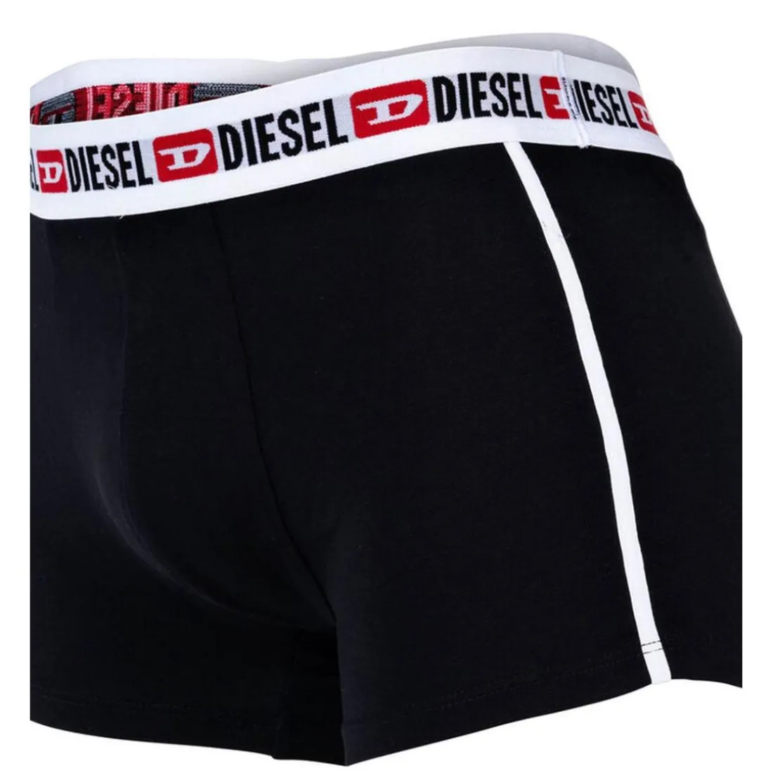 Lot de 2 boxers coton noir/noir