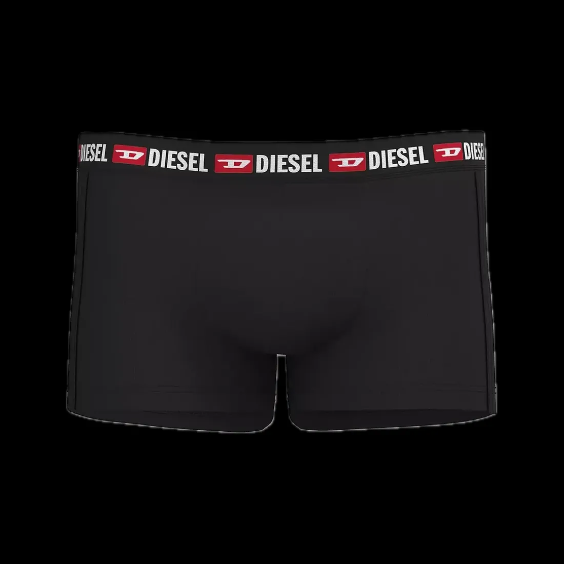 Lot de 2 boxers coton noir/gris