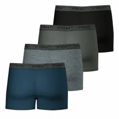 Lot de 4 boxers Ecopack en coton pour homme