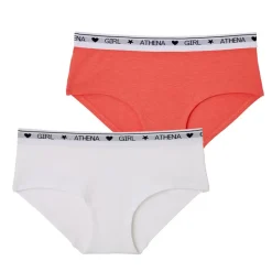 Lot de 2 boxers fille Coton Ultra Doux Girl by orange