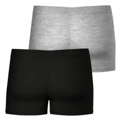 Lot de 2 boxers Fusion gris en coton pour homme