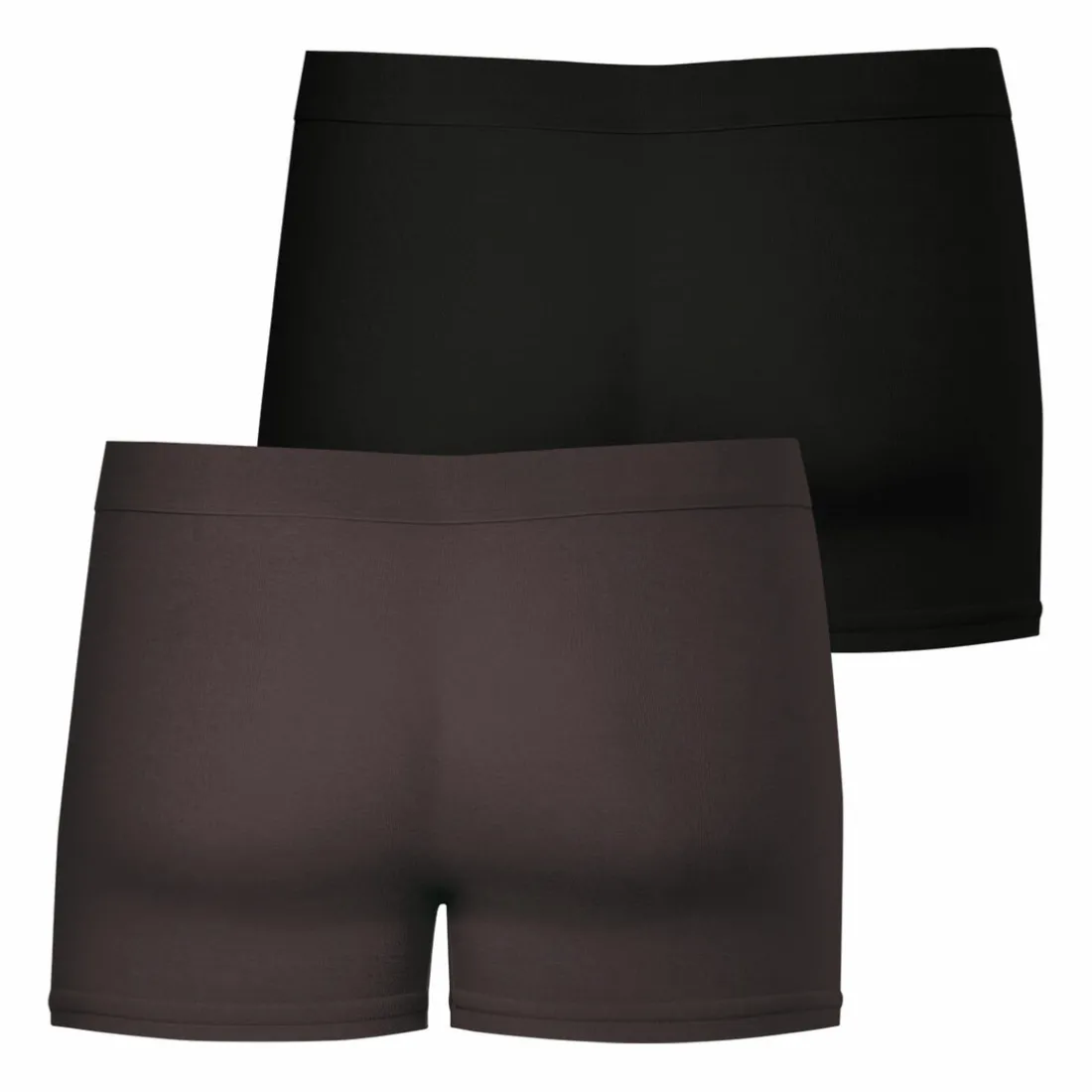 Lot de 2 boxers Fusion noir en coton pour homme
