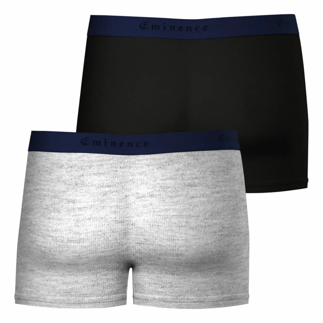 Lot de 2 boxers gris Fait en France pour homme