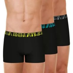 Lot de 3 boxers homme 720 Stretch Micro Athena noir