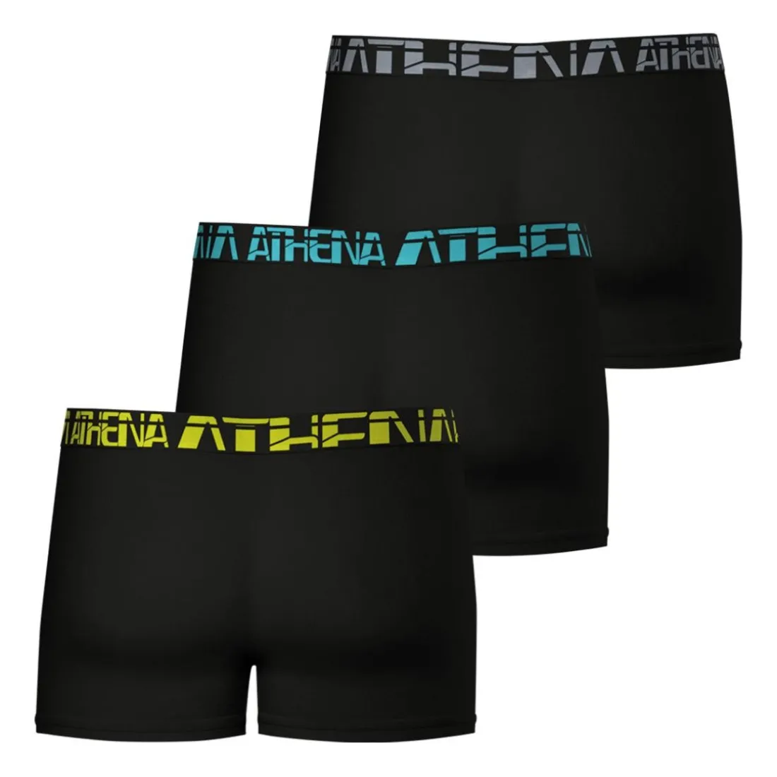 Lot de 3 boxers homme 720 Stretch Micro Athena noir