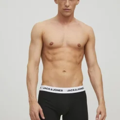 Lot de 3 Boxers Homme - Trunks Noir en coton Greg
