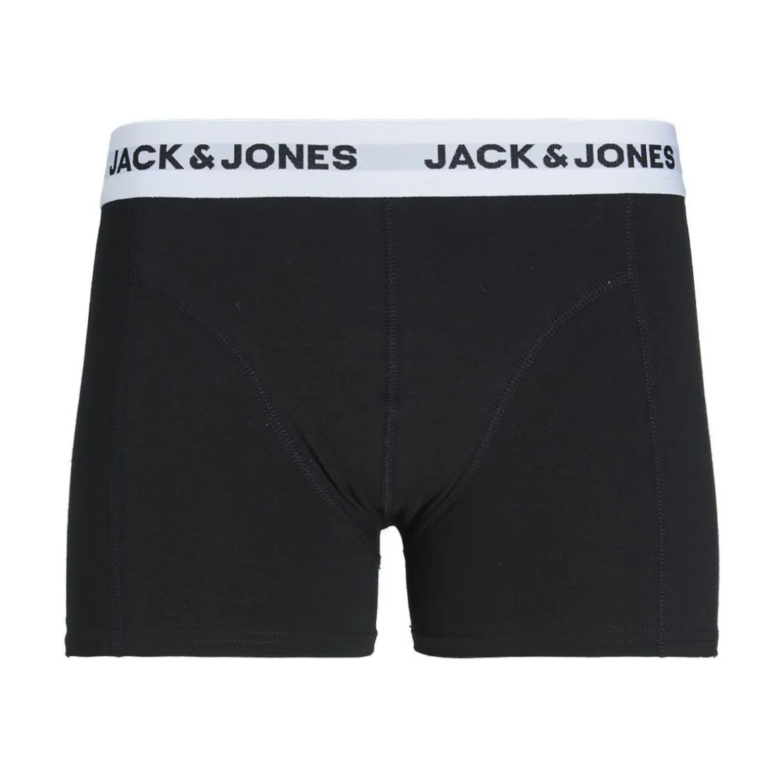 Lot de 3 Boxers Homme - Trunks Noir en coton Greg