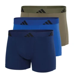 Lot de 3 boxers homme Active Flex Cotton Adidasport vert en coton