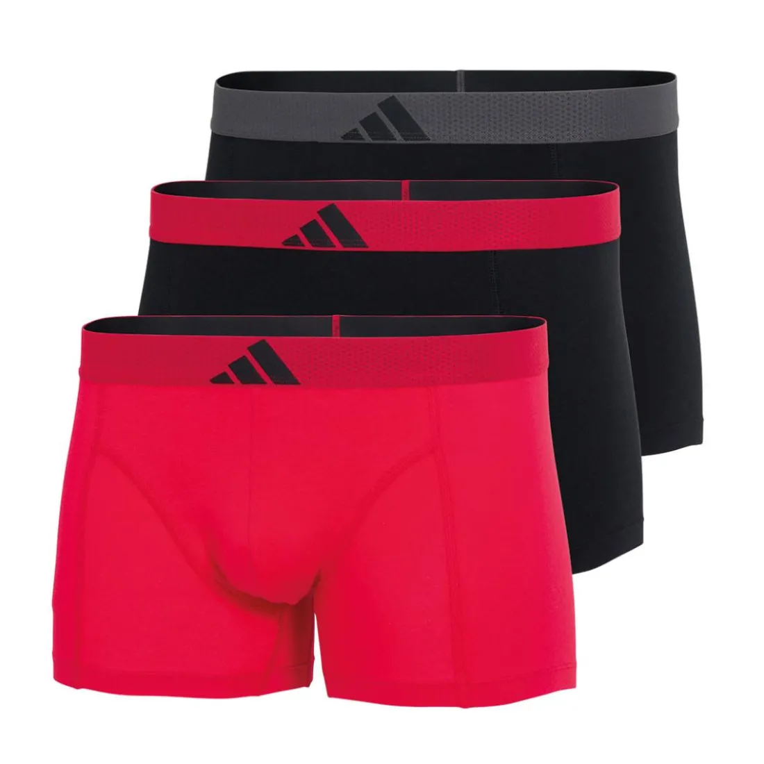 Lot de 3 boxers homme Active Flex Cotton Body Adidasport multicolore en coton
