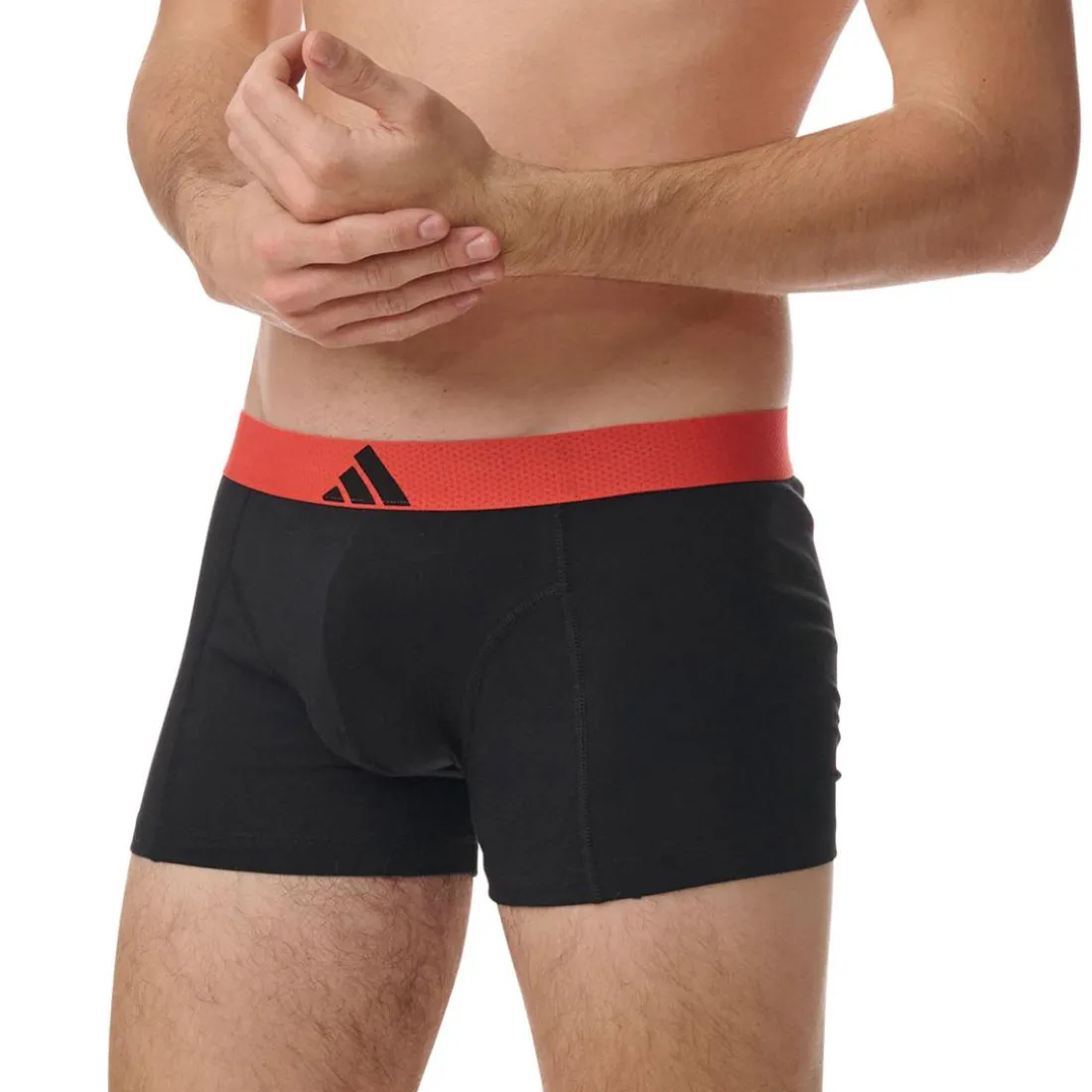 Lot de 3 boxers homme Active Flex Cotton Body Adidasport multicolore en coton