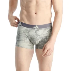 Lot de 3 boxers homme Active Flex Cotton Adidasport beige en coton