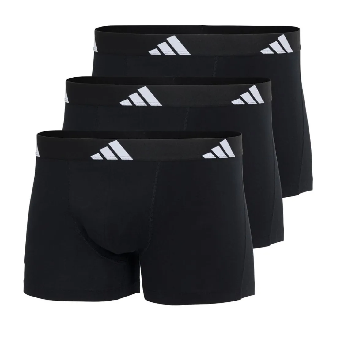 Lot de 3 boxers homme Active Flex Cotton Adidasport noir en coton