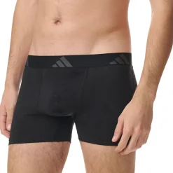 Lot de 3 boxers homme Active Flex Cotton Adidasport gris en coton
