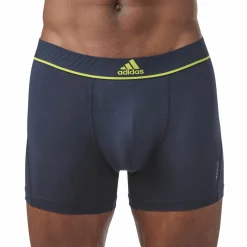 Lot de 3 boxers homme Active Micro Flex Eco Adidas gris en coton