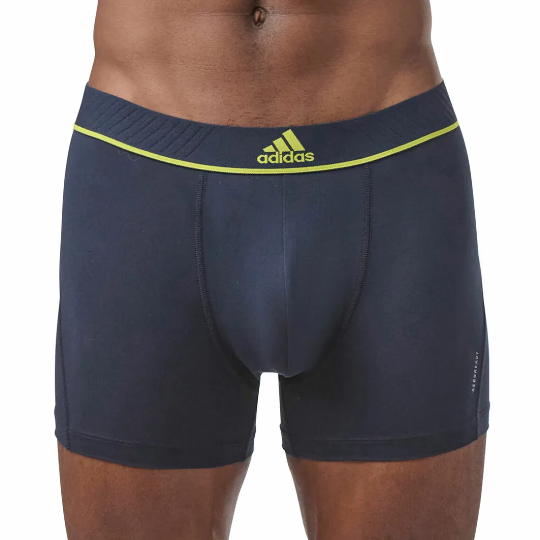 Lot de 3 boxers homme Active Micro Flex Eco Adidas gris en coton