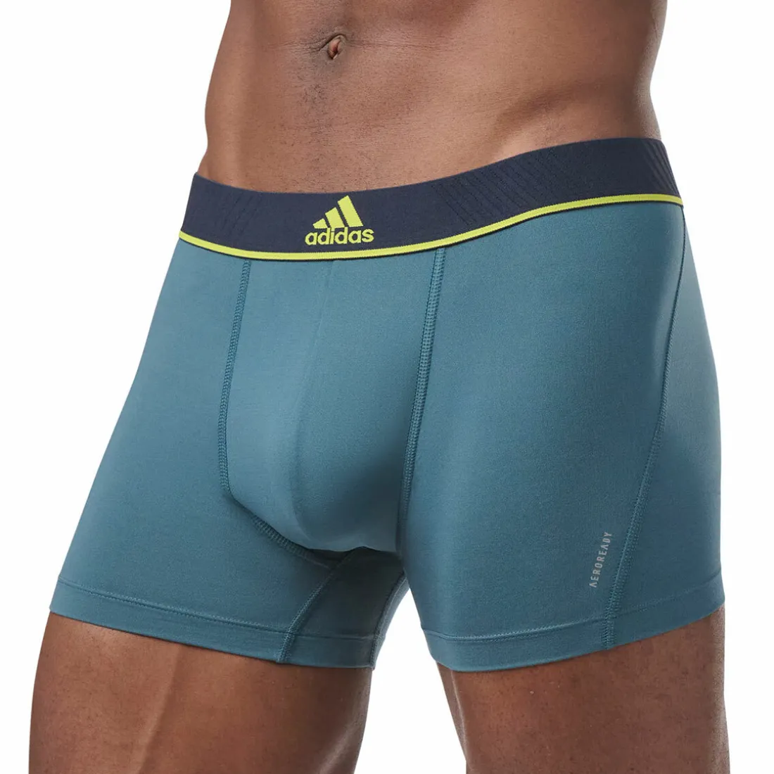 Lot de 3 boxers homme Active Micro Flex Eco Adidas gris en coton
