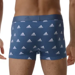 Lot de 3 boxers homme Active Flex Cotton Adidasport bleu en coton