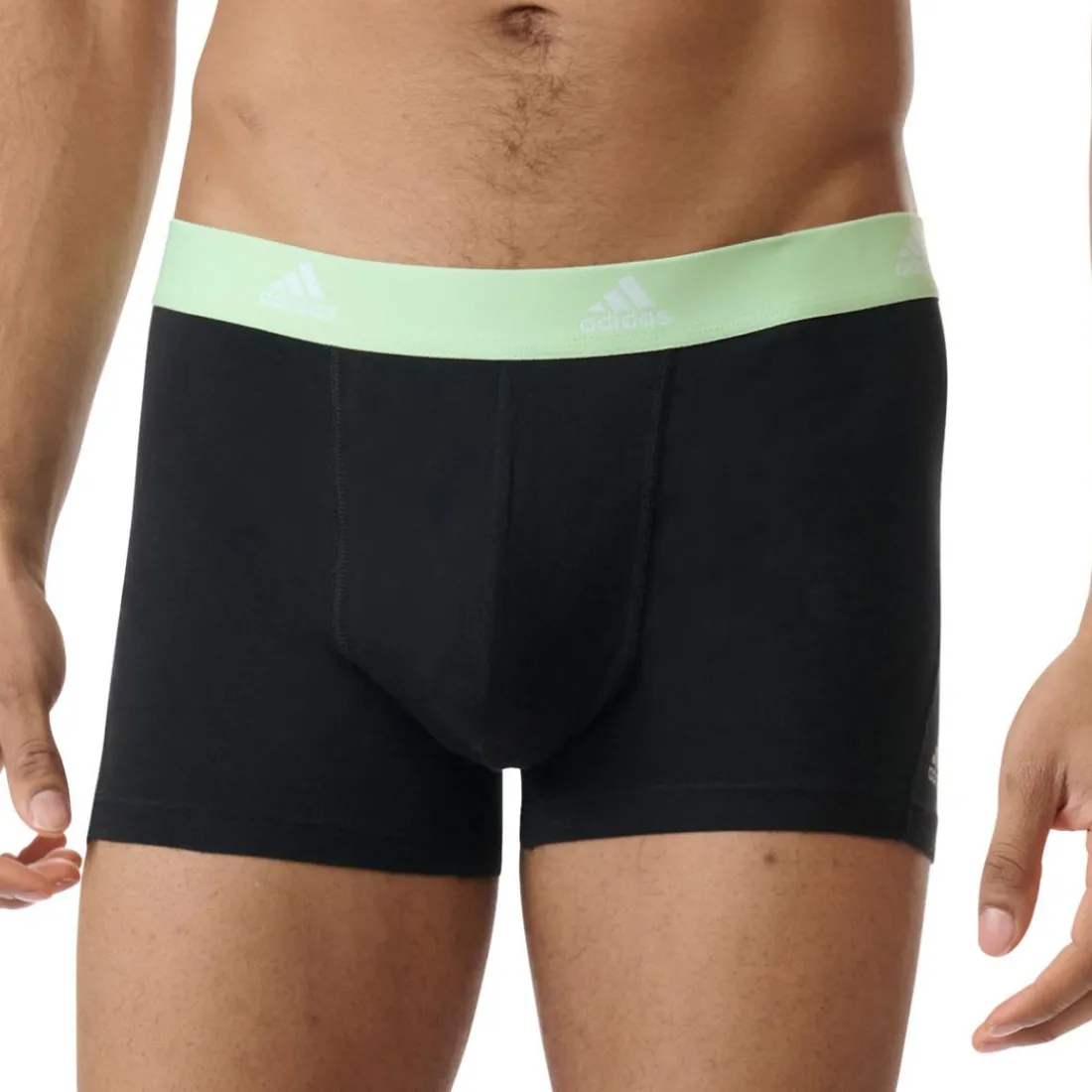 Lot de 3 boxers homme Active Flex Cotton Adidasport bleu en coton