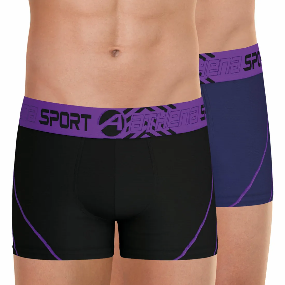 Lot de 2 boxers homme Air Performance Bleu AIR PERFORMANCE