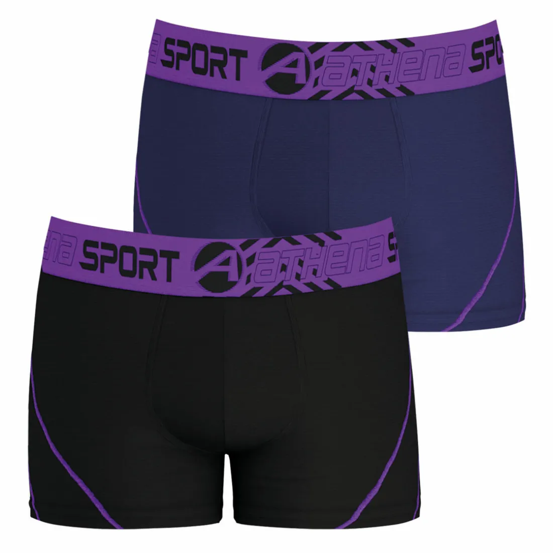 Lot de 2 boxers homme Air Performance Bleu AIR PERFORMANCE