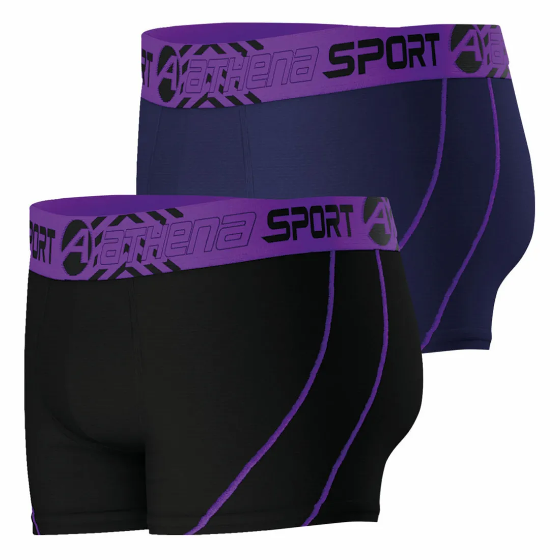 Lot de 2 boxers homme Air Performance Bleu AIR PERFORMANCE