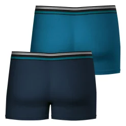 Lot de 2 boxers homme Duo Eco bleu en coton