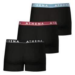 Lot de 3 boxers homme Easy Color Noir en coton