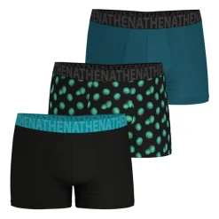 Lot de 3 boxers homme Easy Fun Athena vert en coton
