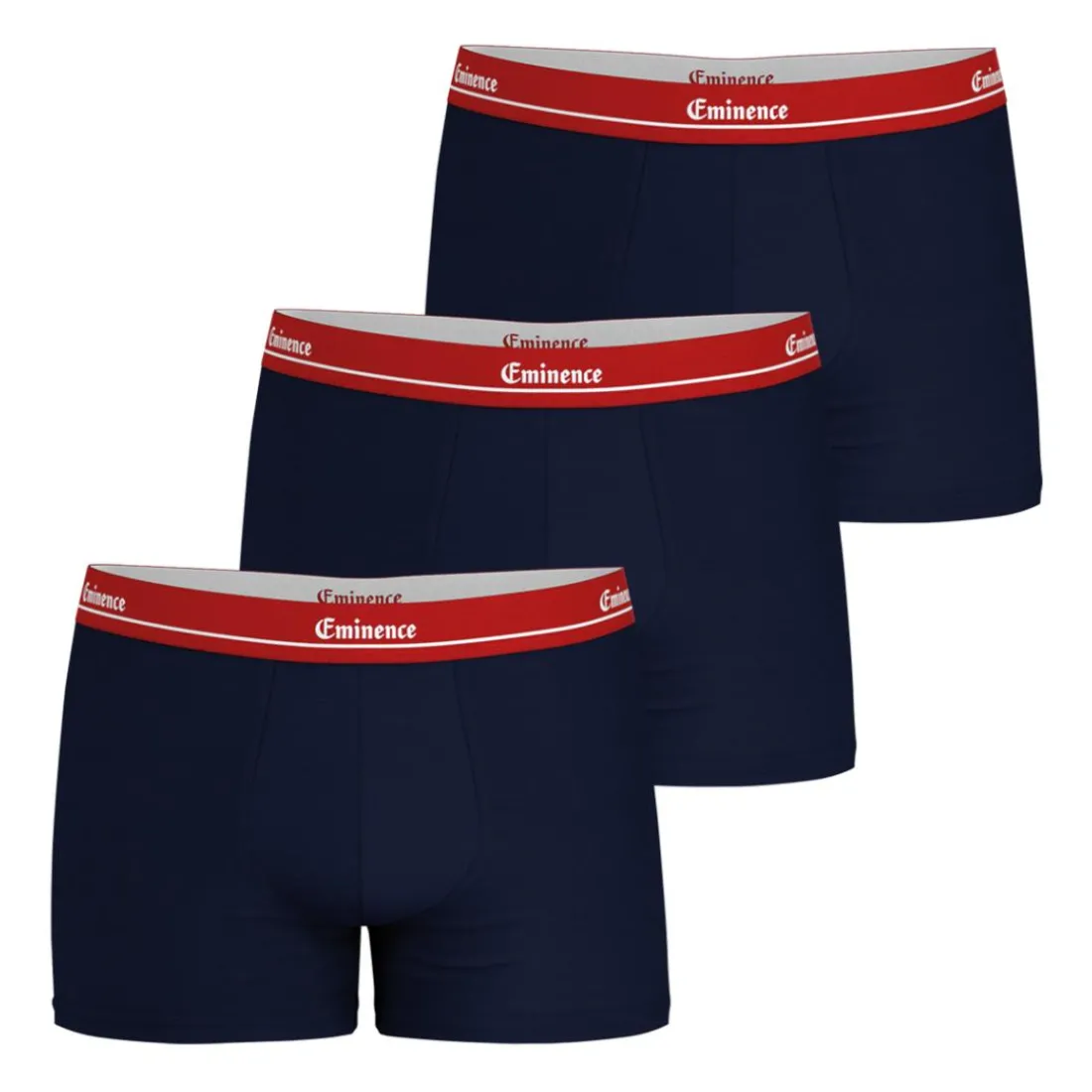 Lot de 3 boxers homme Edition limitée Chic In The City Eminence rouge en coton