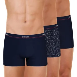 Lot de 3 boxers homme Edition limitée Chic In The City Eminence bleu en coton