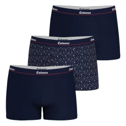 Lot de 3 boxers homme Edition limitée Chic In The City Eminence bleu en coton