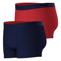 Lot de 2 boxers homme Fait en France Eminence rouge et noir